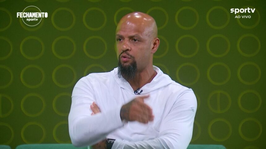 Felipe Melo elogia Flamengo e destaca eficiência do Palmeiras na briga