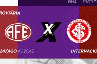 Ferroviária encara o Internacional na ida da final Sub-17