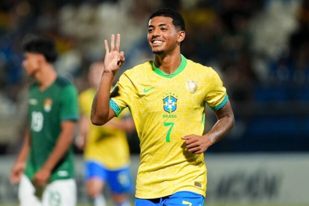 Kauê se apresenta à Seleção Sub-17 e pode enfrentar a Chapecoense