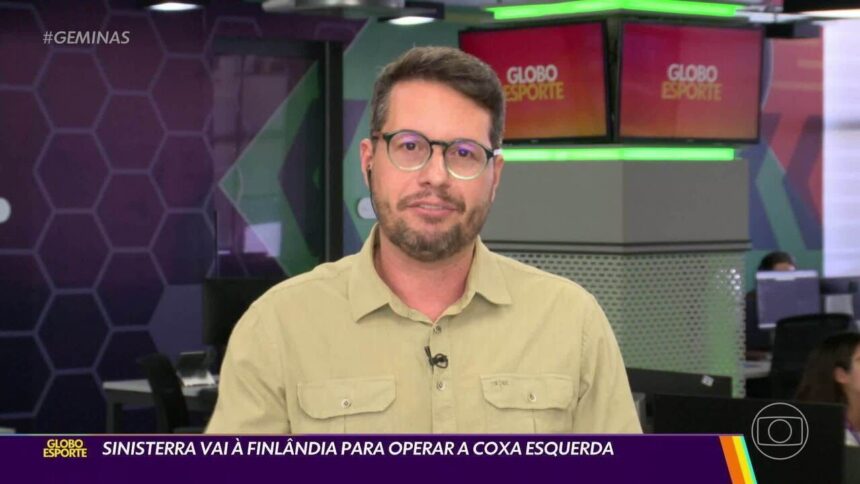 Médico finlandês opera Sinisterra após ruptura no tendão da coxa