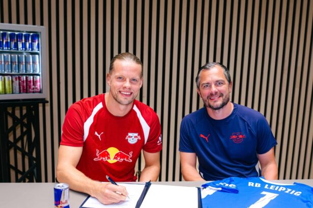 Nyland confirma retorno ao RB Leipzig após atuação decisiva na Copa