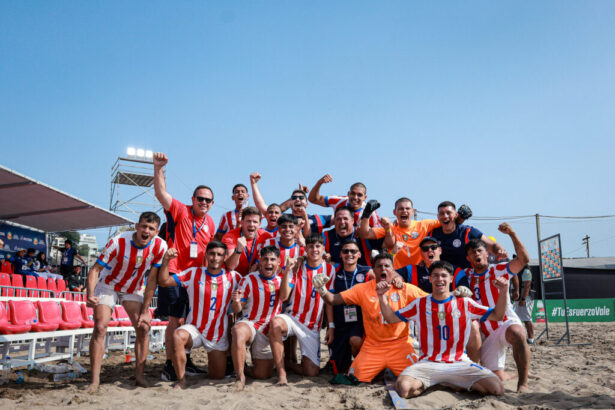 Paraguai e Brasil duelam na final da CONMEBOL Sub-20 de Futebol de Praia