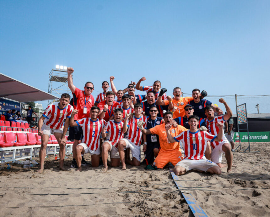 Paraguai e Brasil duelam na final da CONMEBOL Sub-20 de Futebol de Praia