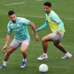 Paulinho e Piquerez treinam com o grupo e aumentam opções do Palmeiras