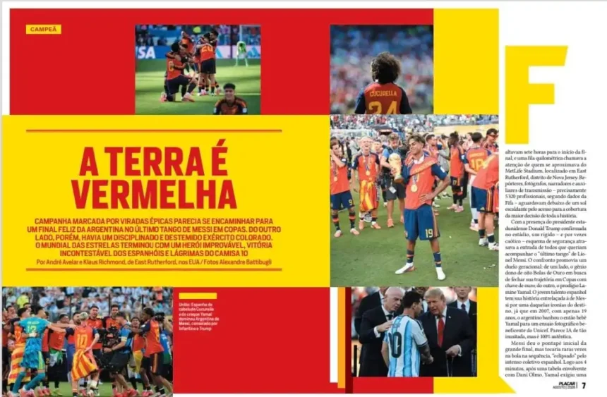 PLACAR lança edição especial pós-Copa com análises e fotos inéditas