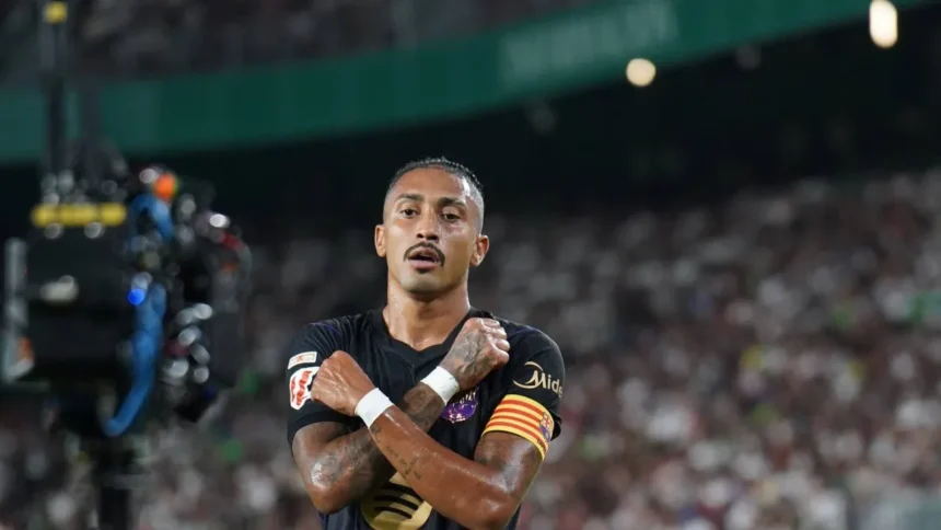 Raphinha brilha e lidera goleada do Barcelona: 5 a 0 no Elche