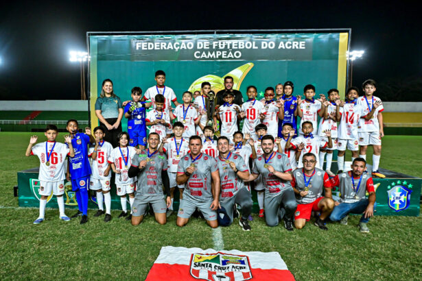 Santa Cruz-AC vence Galvez nos pênaltis e leva Copa Rio Branco Sub-11