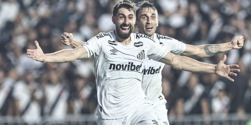 Santos assume reação e vence o Vasco por 3 a 0 em São Januário
