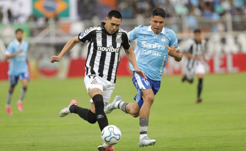 Santos segura empate e confirma vaga nas quartas da Sul-Americana