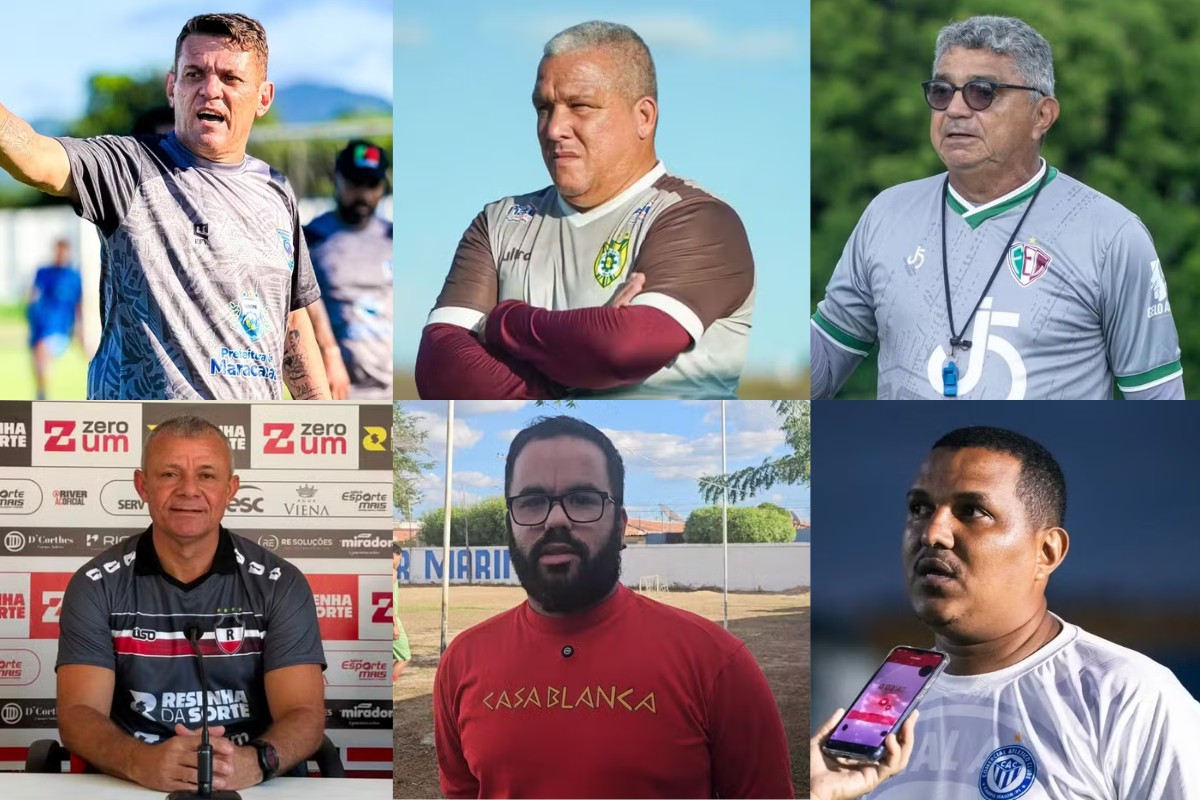 Série B do Piauiense 2026: treinadores definidos; saiba quem comanda cada time