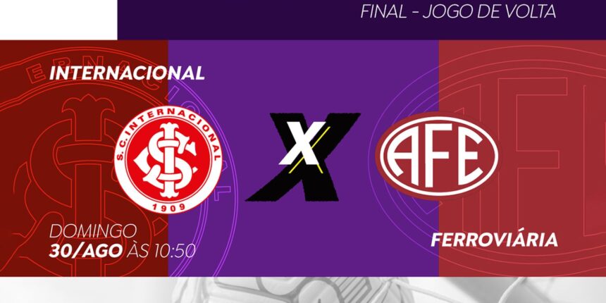 TV Brasil transmite ao vivo final Sub-17: Internacional x Ferroviária