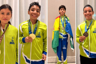 Amapá conquista três ouros e um bronze nos Jogos Escolares