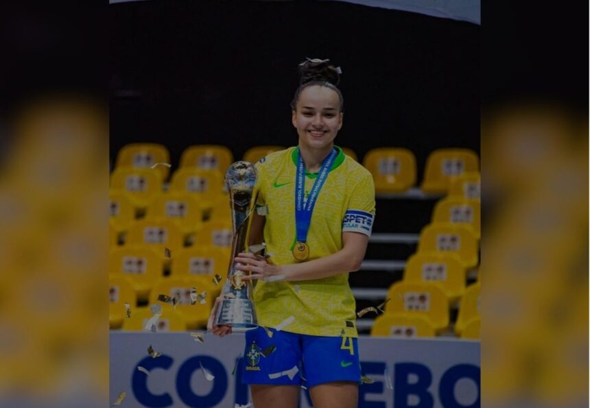 Anna Júlia lidera Brasil e conquista Sul-Americano Sub-20 de futsal