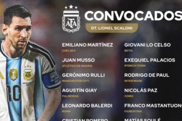 Argentina convoca Messi para partida de despedida em 6 de outubro
