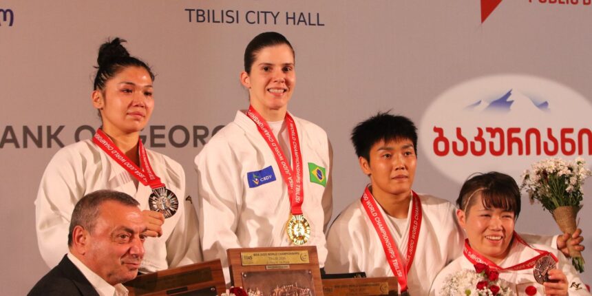 Brasil amplia medalhas com três ouros no Mundial Paralímpico de Judô