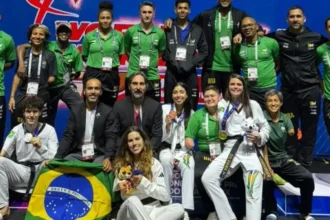 Brasil brilha e fatura quatro medalhas no Parataekwondo em Muju
