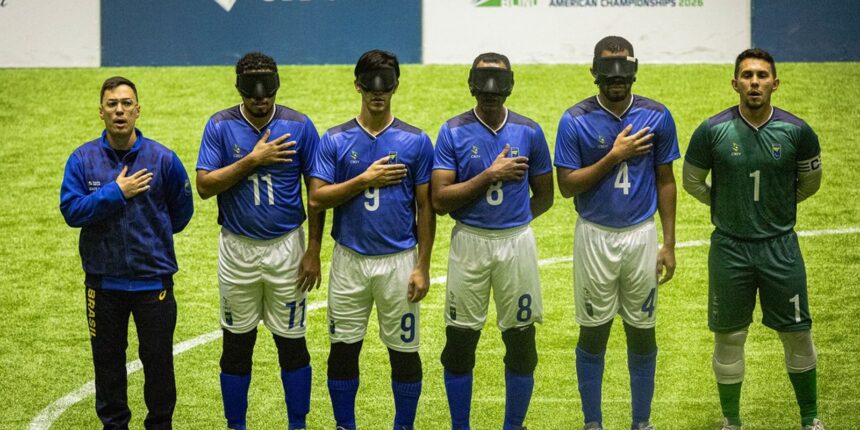 Brasil busca vaga na final contra Costa Rica na Copa América de futebol de cegos