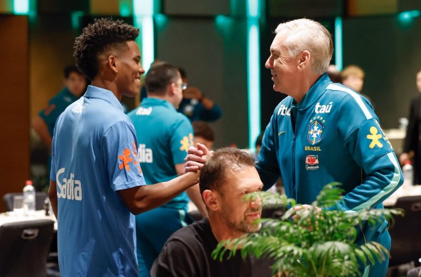 Brasil inicia preparação na Austrália com apenas cinco no primeiro treino
