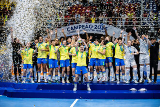 Brasil supera Venezuela e conquista 4º título da CONMEBOL Sub-20 de Futsal