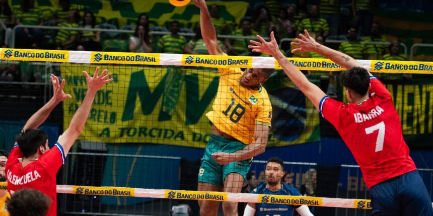 Brasil vence Chile por 3 a 0 e mira vaga olímpica