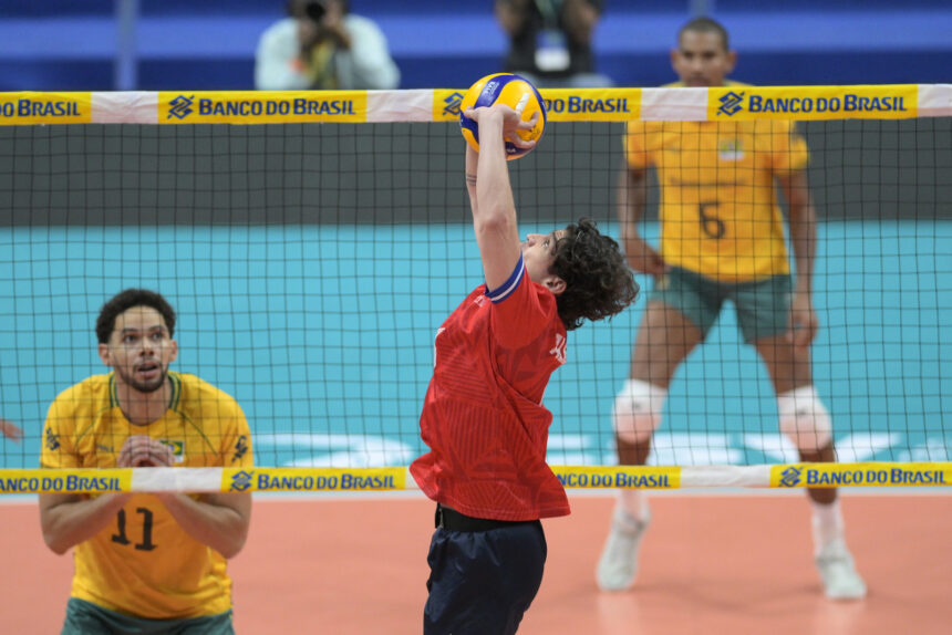 Brasil vence Chile por 3 sets e dá passo firme rumo à Olimpíada
