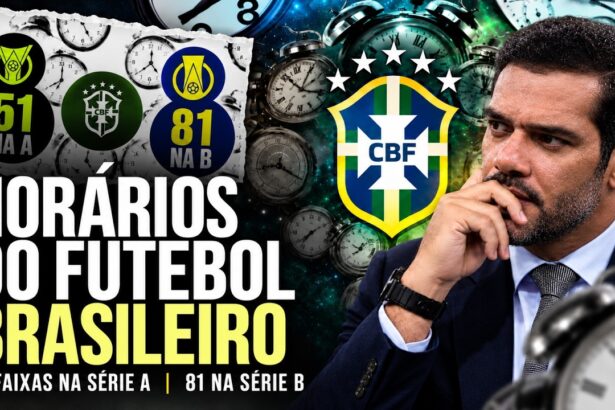 CBF propõe unificar horários do Brasileirão em 2027