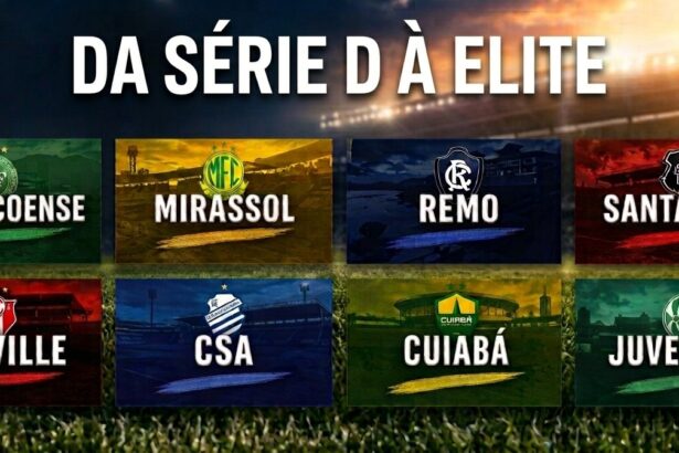Da Série D à Série A: oito clubes que conquistaram a elite