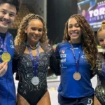 Flávia vence e Rebeca conquista prata; Brasil soma seis pódios