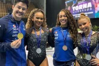 Flávia vence e Rebeca conquista prata; Brasil soma seis pódios