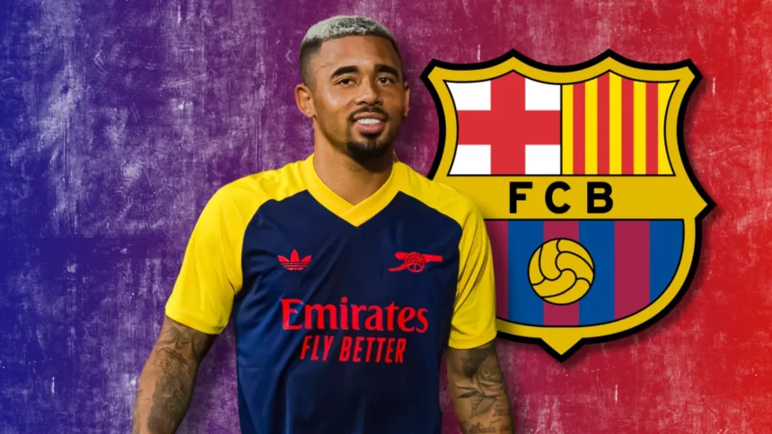 Gabriel Jesus assina com o Barcelona em contrato de três anos