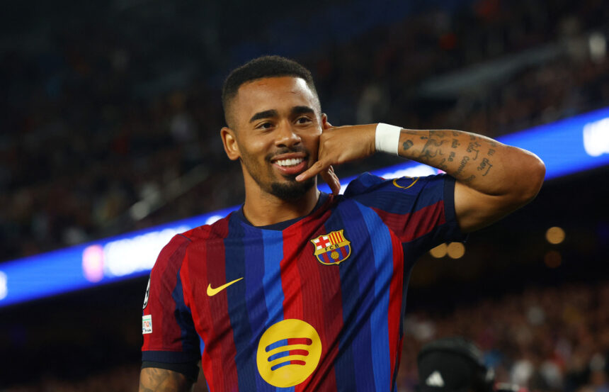 Gabriel Jesus empata com Rivaldo: chega a 27 gols na Champions