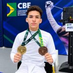 Gabriel Quaresma fatura bronze e se destaca entre sub-23 no paraesgrima