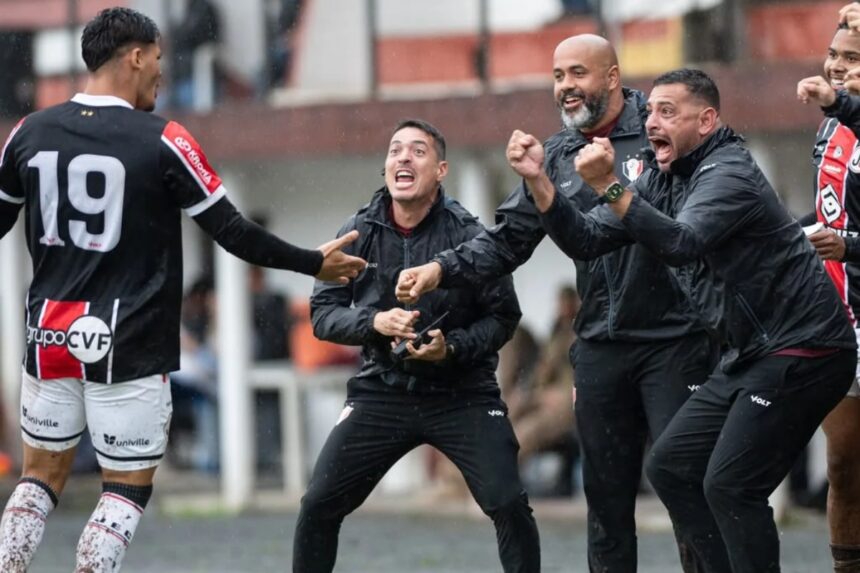 Joinville goleia Nação por 4 a 0 na Copa SC e confirma evolução