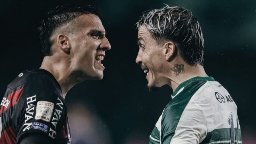 Josué assume liderança de assistências do Brasileiro com duas no Athletiba