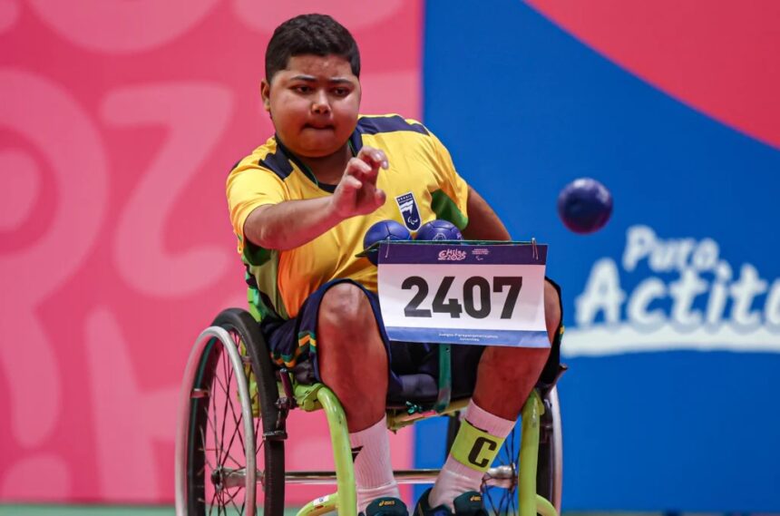 Jovem potiguar dá ouro ao Brasil na bocha; seleção volta com 3 medalhas