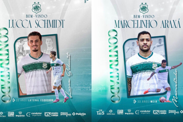 Nacional de Patos anuncia Lucca, Marcelinho e Juan Kelsen e soma 12