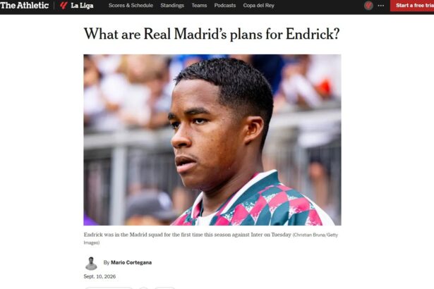 Real Madrid pode emprestar Endrick em janeiro