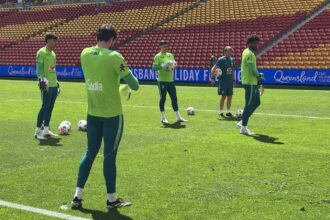 Seleção treina em Brisbane e embarca rumo ao amistoso contra Índia