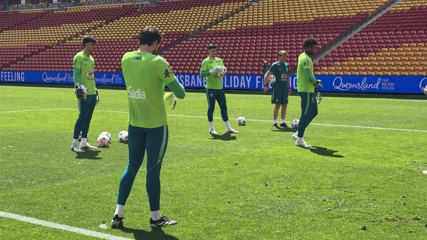 Seleção treina em Brisbane e embarca rumo ao amistoso contra Índia