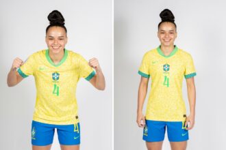 Tocantinense Anna Júlia capitã marca na goleada do Brasil por 7 a 0