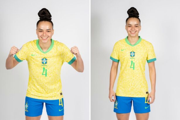 Tocantinense Anna Júlia capitã marca na goleada do Brasil por 7 a 0