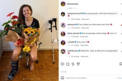 Torção no tornozelo tira Karina Souza do Pré-Olímpico; ela reage