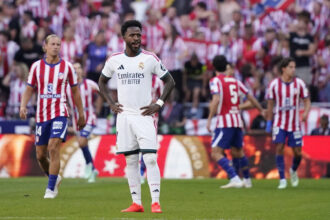 Vini Jr. falha e Real Madrid perde dérbi para o Atlético