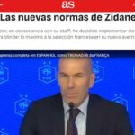 Zidane restringe acesso da imprensa e reformula cobertura da França