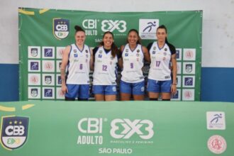 AABB Santos perde final e fica com o vice no Brasileiro 3x3