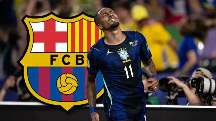 Barcelona pressiona para que Raphinha seja poupado nos amistosos