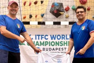 Botonistas de São Bento ficam vice‑campeões mundiais por equipes em Budapeste