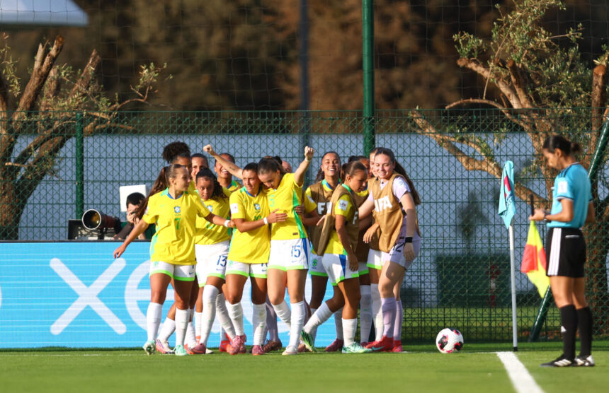 Brasil atropela o Canadá e estreia com goleada na Sub-17