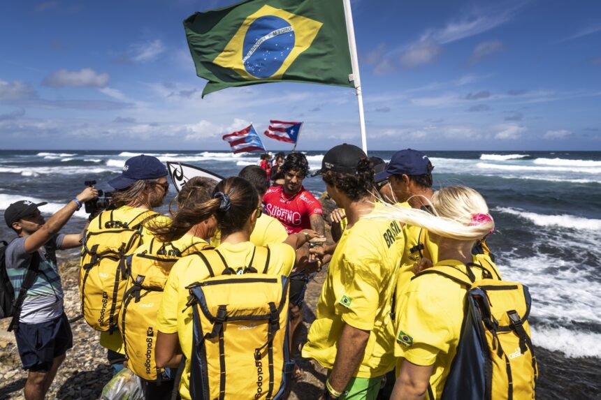 Brasil convoca Yago, Ítalo e Miguel para vaga olímpica no ISA Games