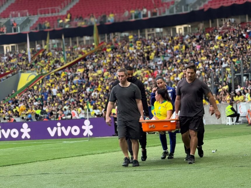 CBF corta Bruninha e Angelina por lesões após amistoso com Argentina